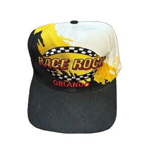 Vintage Race Rock Orlando Nascar Limited Edition Cap Snapback
